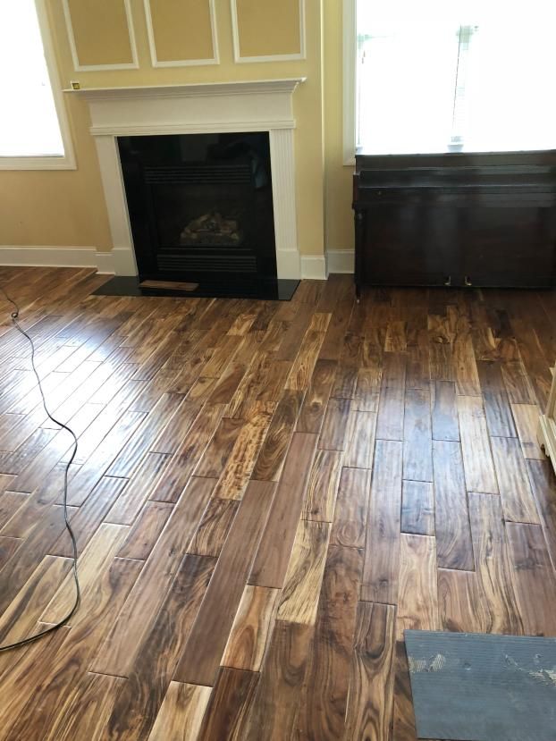 A recent floor install job in the  area